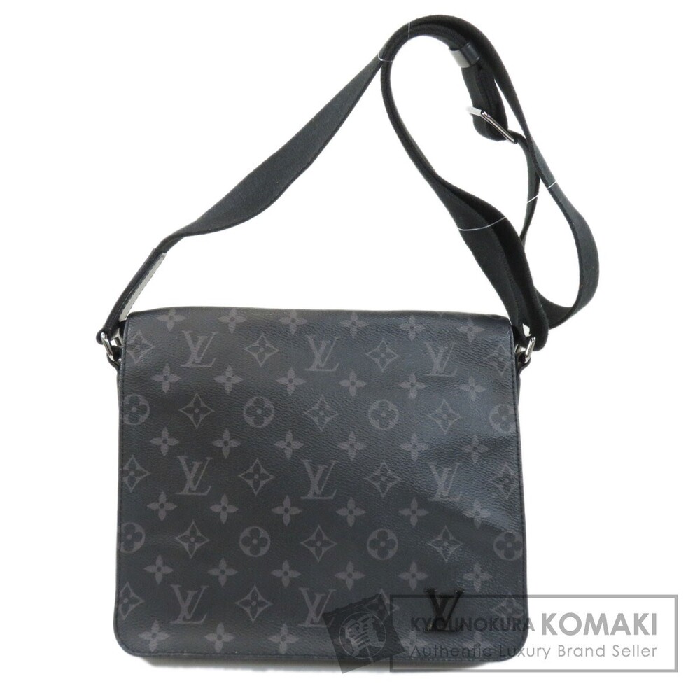 Louis Vuitton District NM Monogram Eclipse Black Shoulder Bag